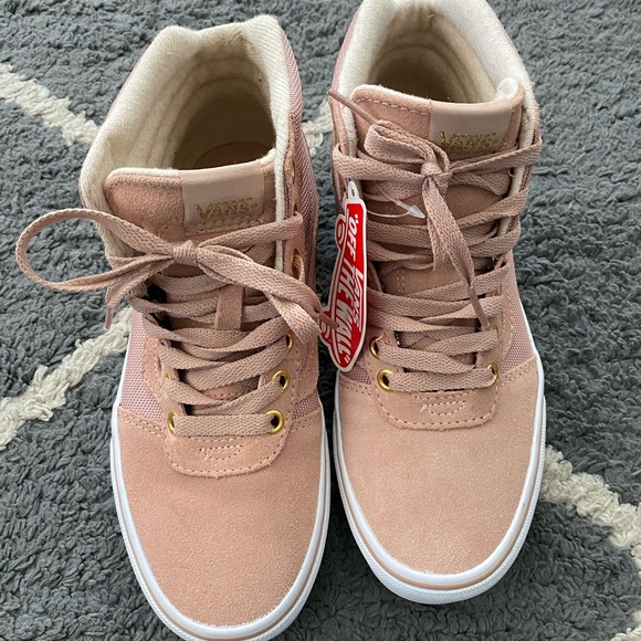 Vans Shoes - Bans Ward Hi in Mahogany Rose